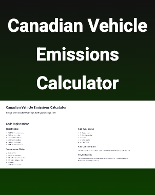 CO2 Emissions ML Prediction for Canadian Vehicles - Feature Image